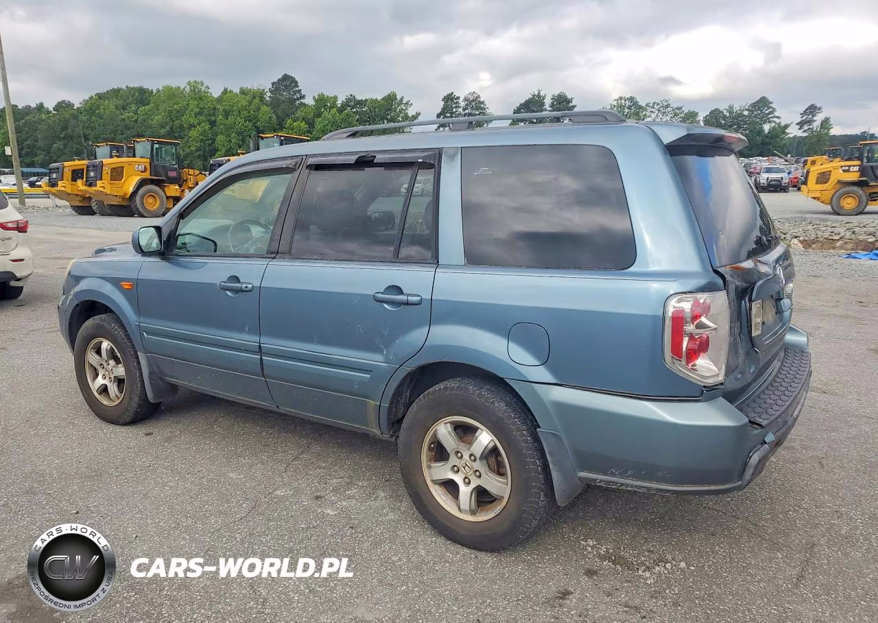 2006 Honda Pilot Ex VIN:5FNYF28796B021762 - 2