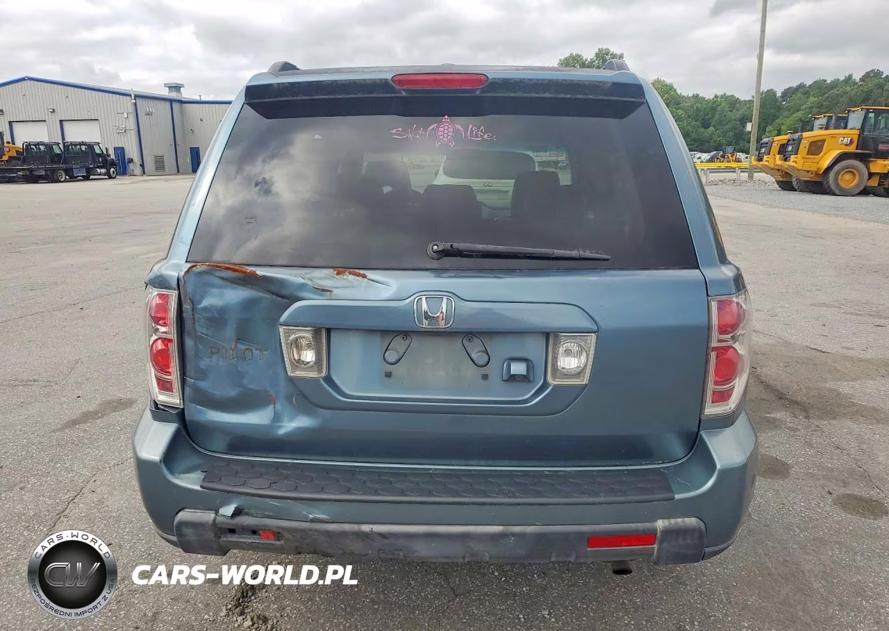 2006 Honda Pilot Ex VIN:5FNYF28796B021762 - 6