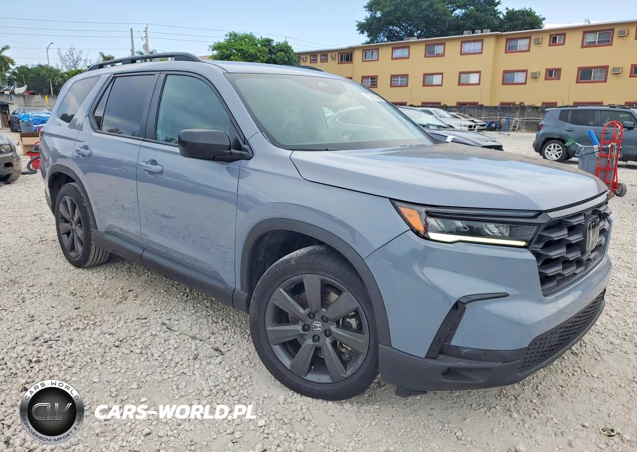2025 Honda Pilot Sport VIN:5FNYG2H36SB014126 - 4