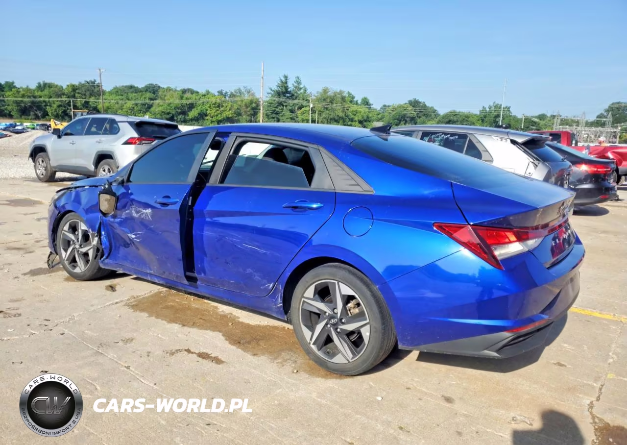 2023 Hyundai Elantra Sel VIN:KMHLS4AG7PU421464 - 2