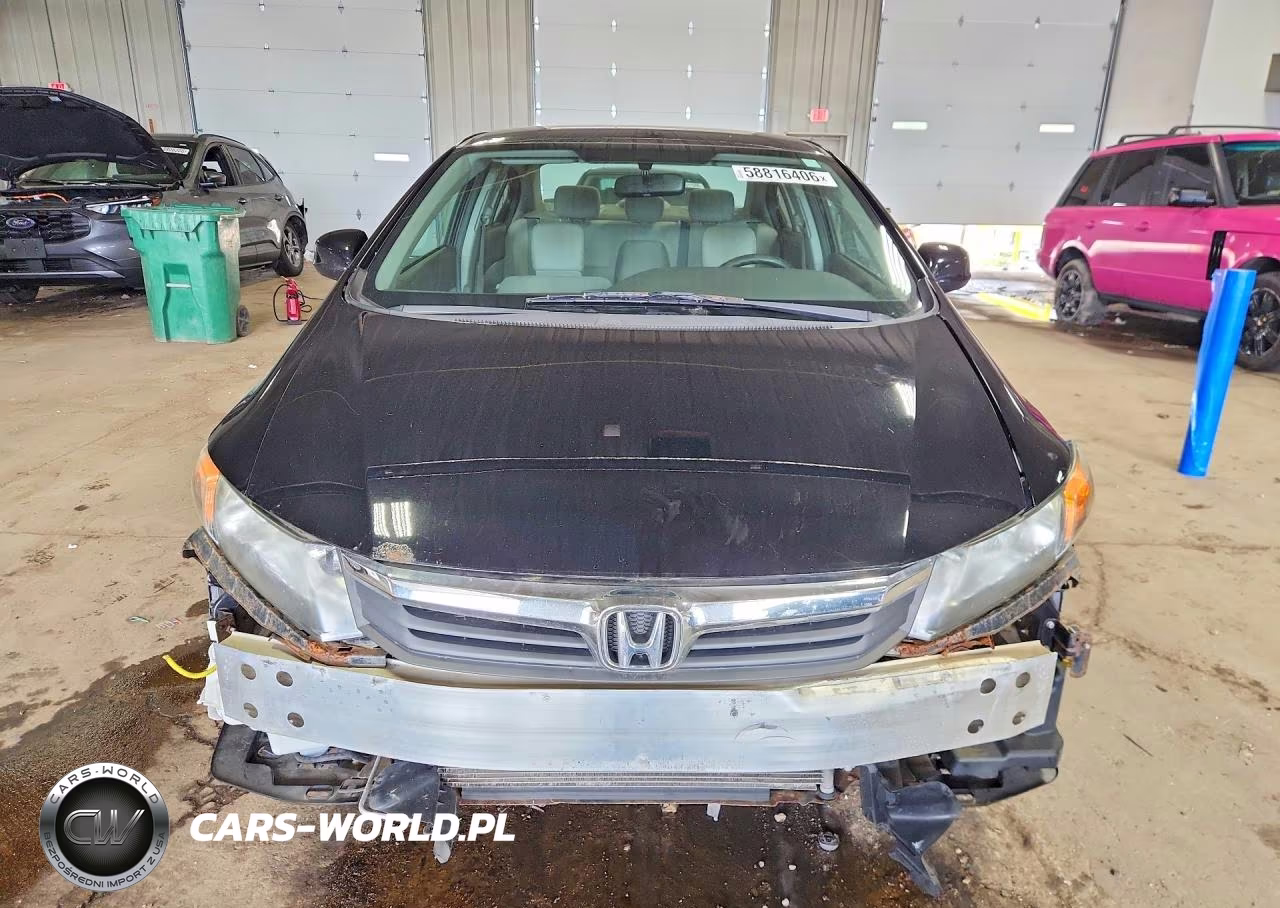 2012 Honda Civic Lx VIN:19XFB2F51CE069424 - 5