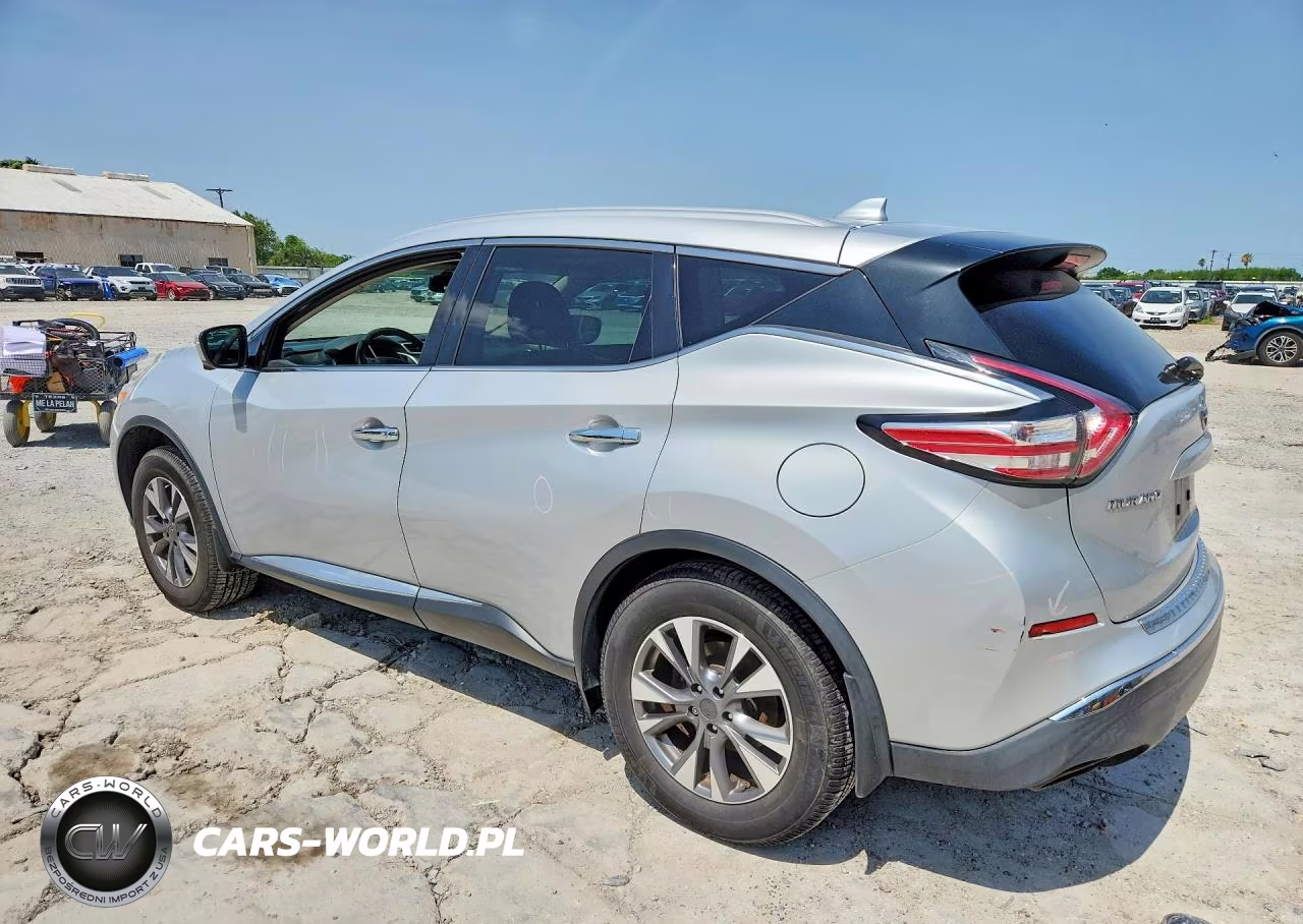 2017 Nissan Murano Sl VIN:5N1AZ2MH7HN153183 - 2