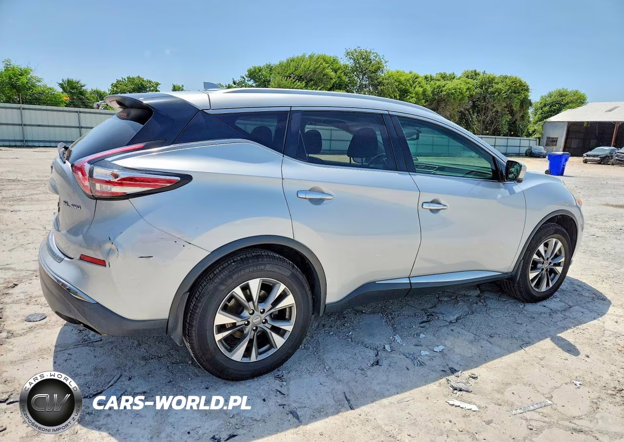 2017 Nissan Murano Sl VIN:5N1AZ2MH7HN153183 - 3