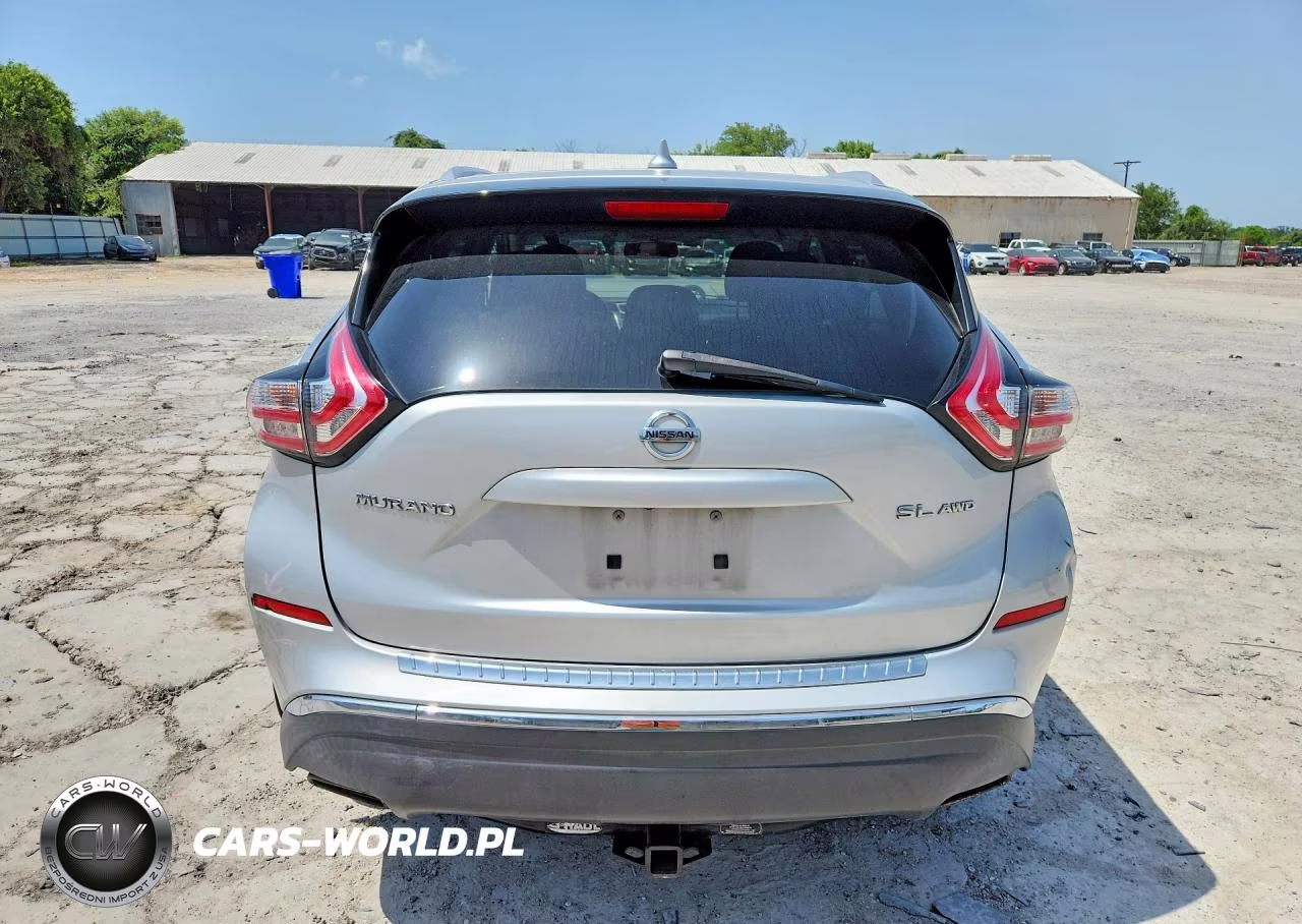 2017 Nissan Murano Sl VIN:5N1AZ2MH7HN153183 - 6