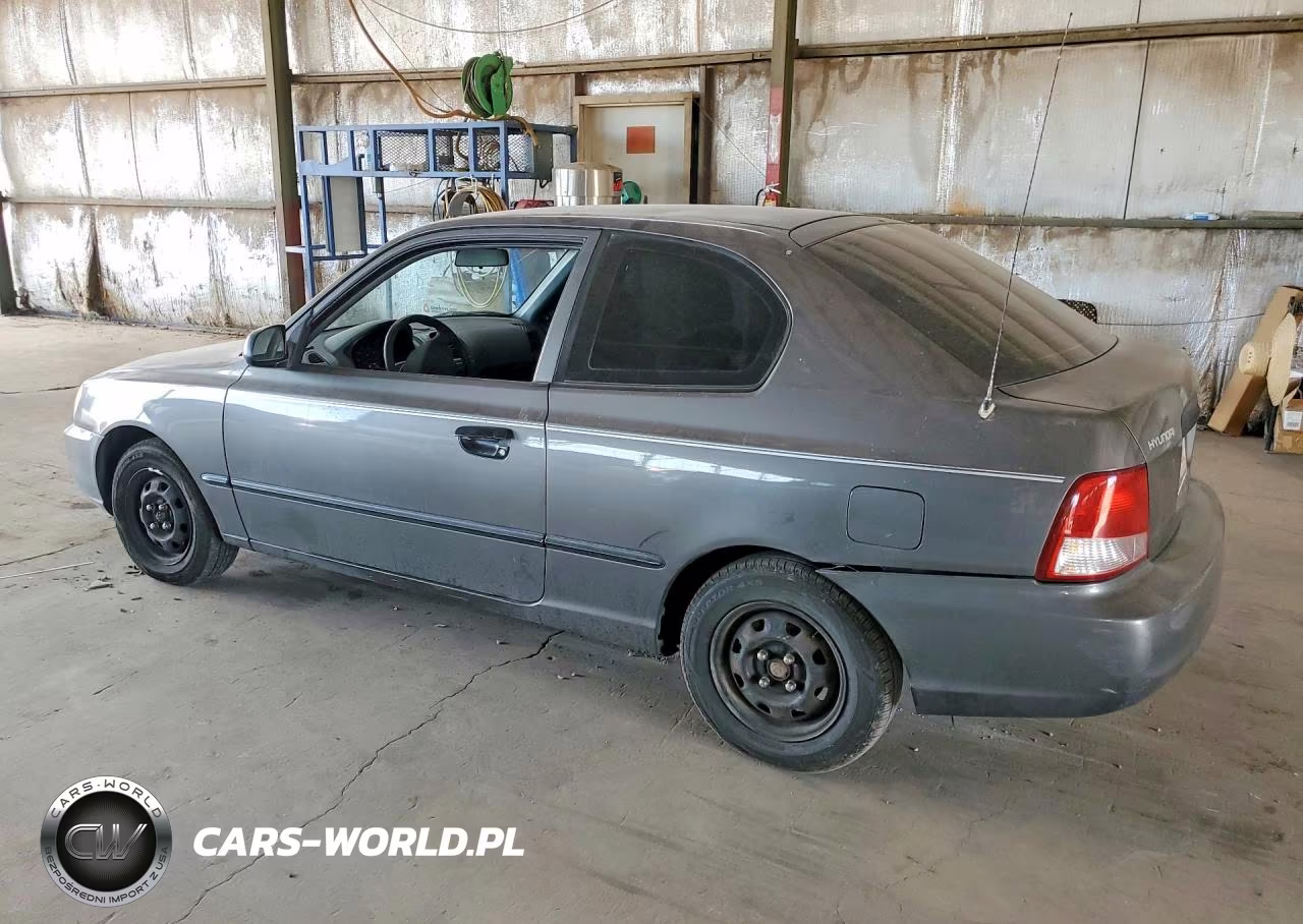 2001 Hyundai Accent L VIN:KMHCF35G71U134481 - 2