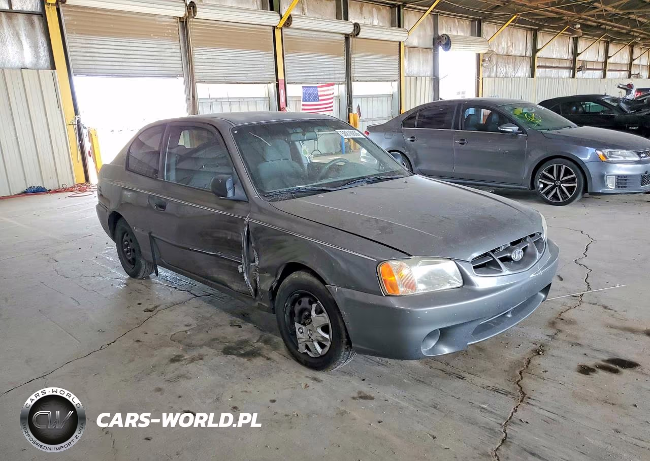 2001 Hyundai Accent L VIN:KMHCF35G71U134481 - 4