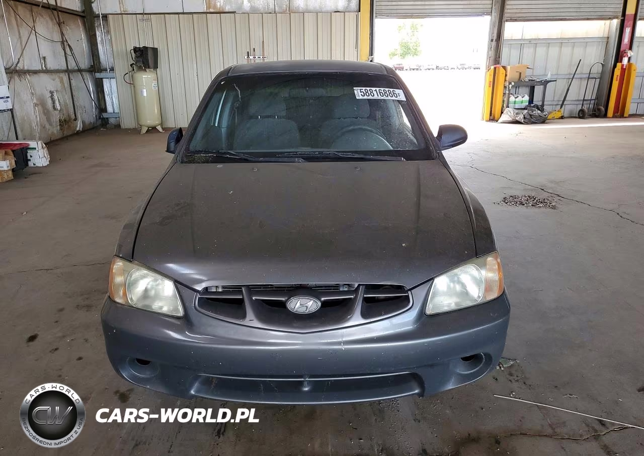 2001 Hyundai Accent L VIN:KMHCF35G71U134481 - 5