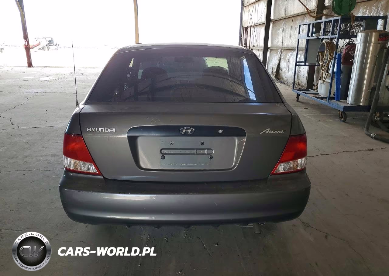 2001 Hyundai Accent L VIN:KMHCF35G71U134481 - 6