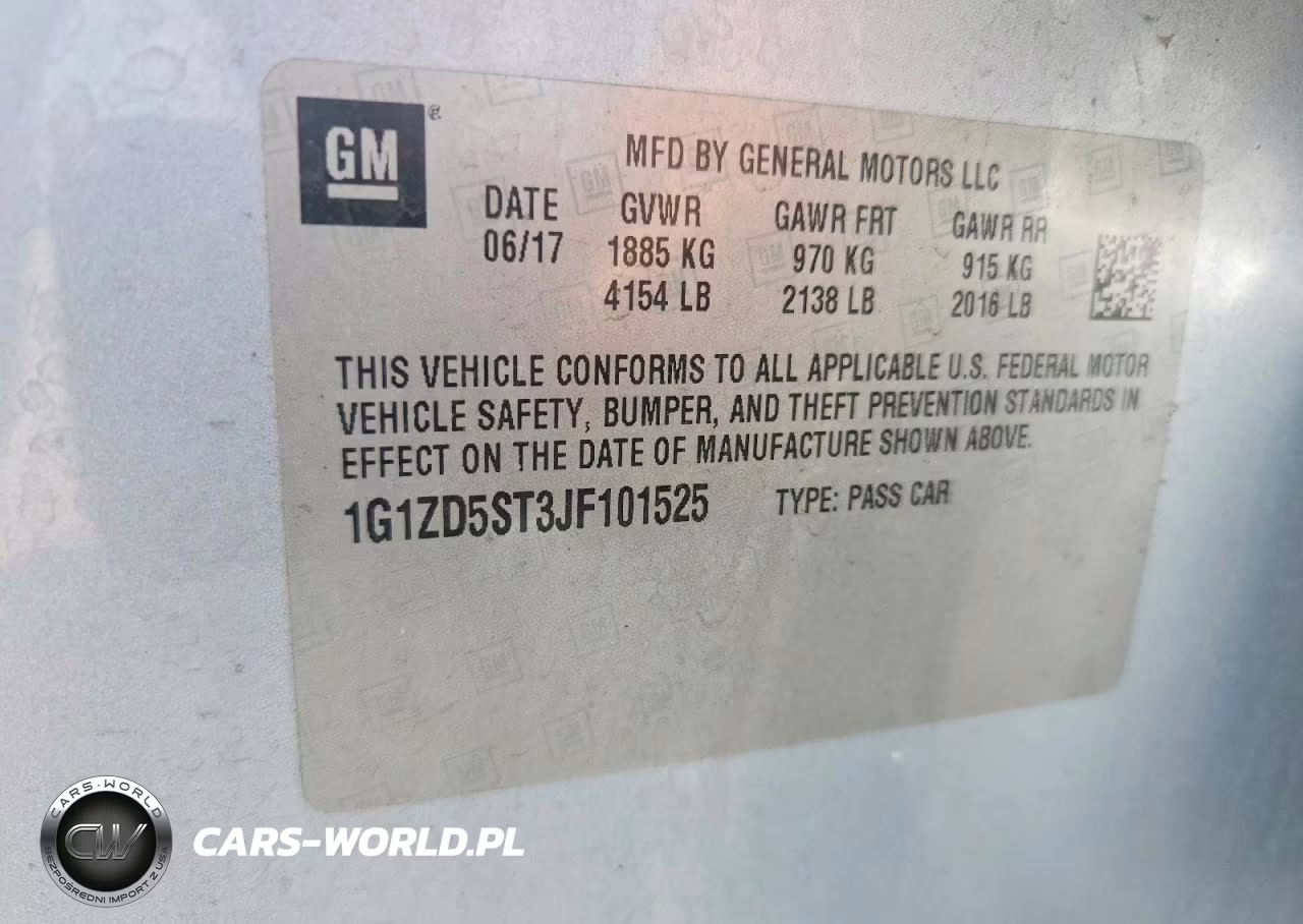2018 Chevrolet Malibu Lt VIN:1G1ZD5ST3JF101525 - 12