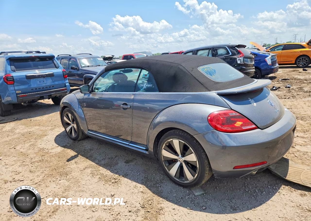 2013 Volkswagen Beetle Turbo VIN:3VW7A7AT1DM803588 - 2