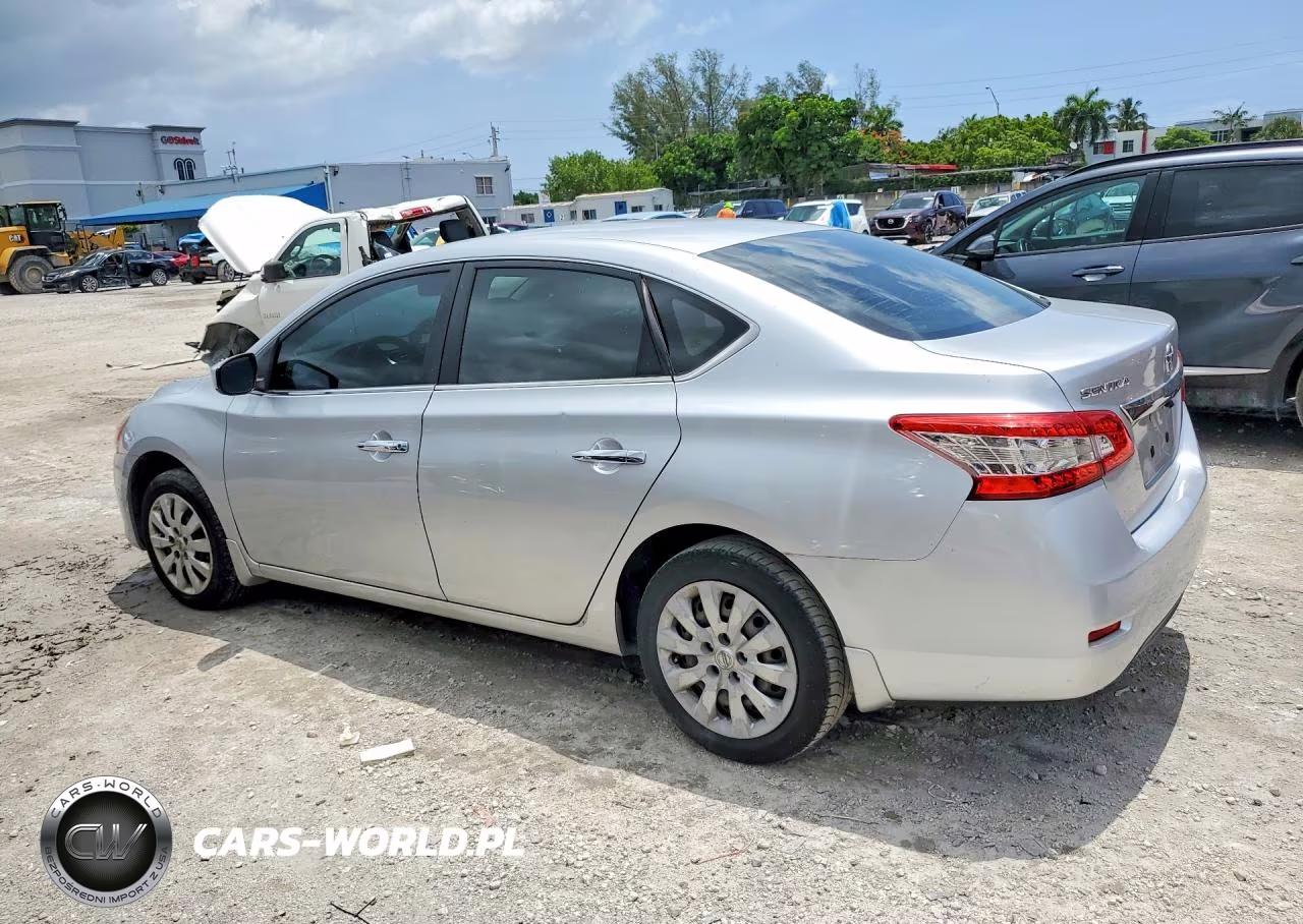 2015 Nissan Sentra S VIN:3N1AB7AP0FY336428 - 2