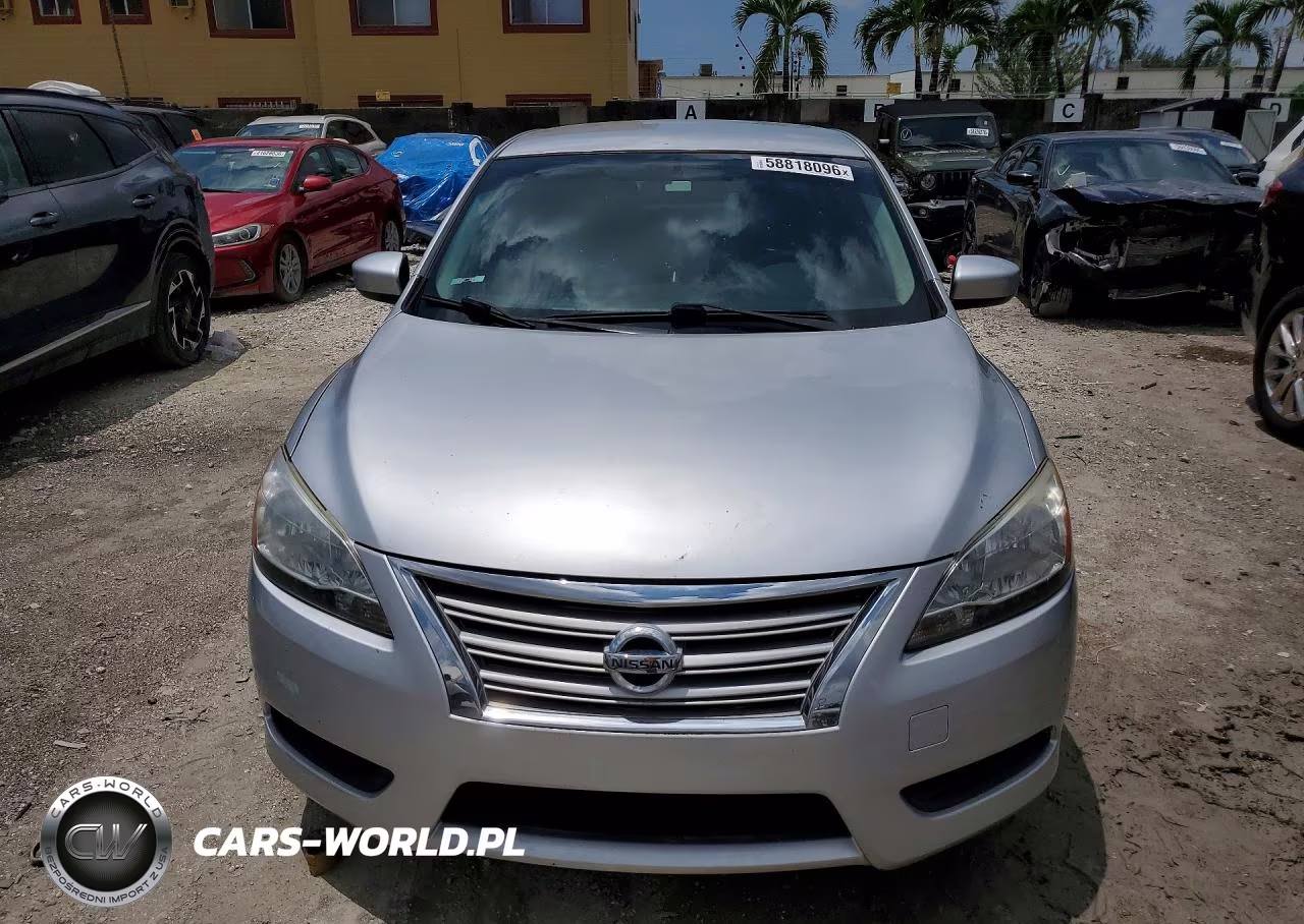 2015 Nissan Sentra S VIN:3N1AB7AP0FY336428 - 5