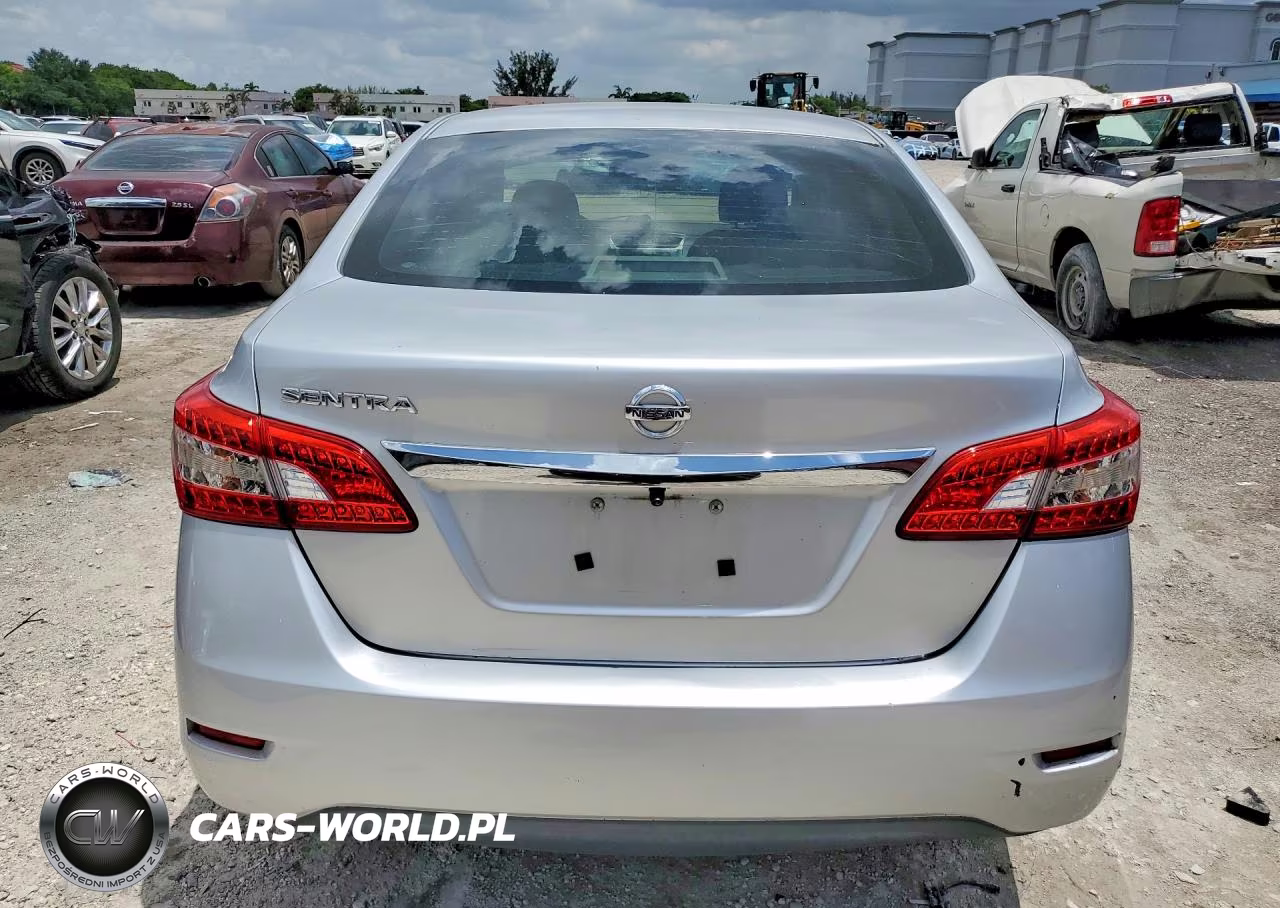 2015 Nissan Sentra S VIN:3N1AB7AP0FY336428 - 6