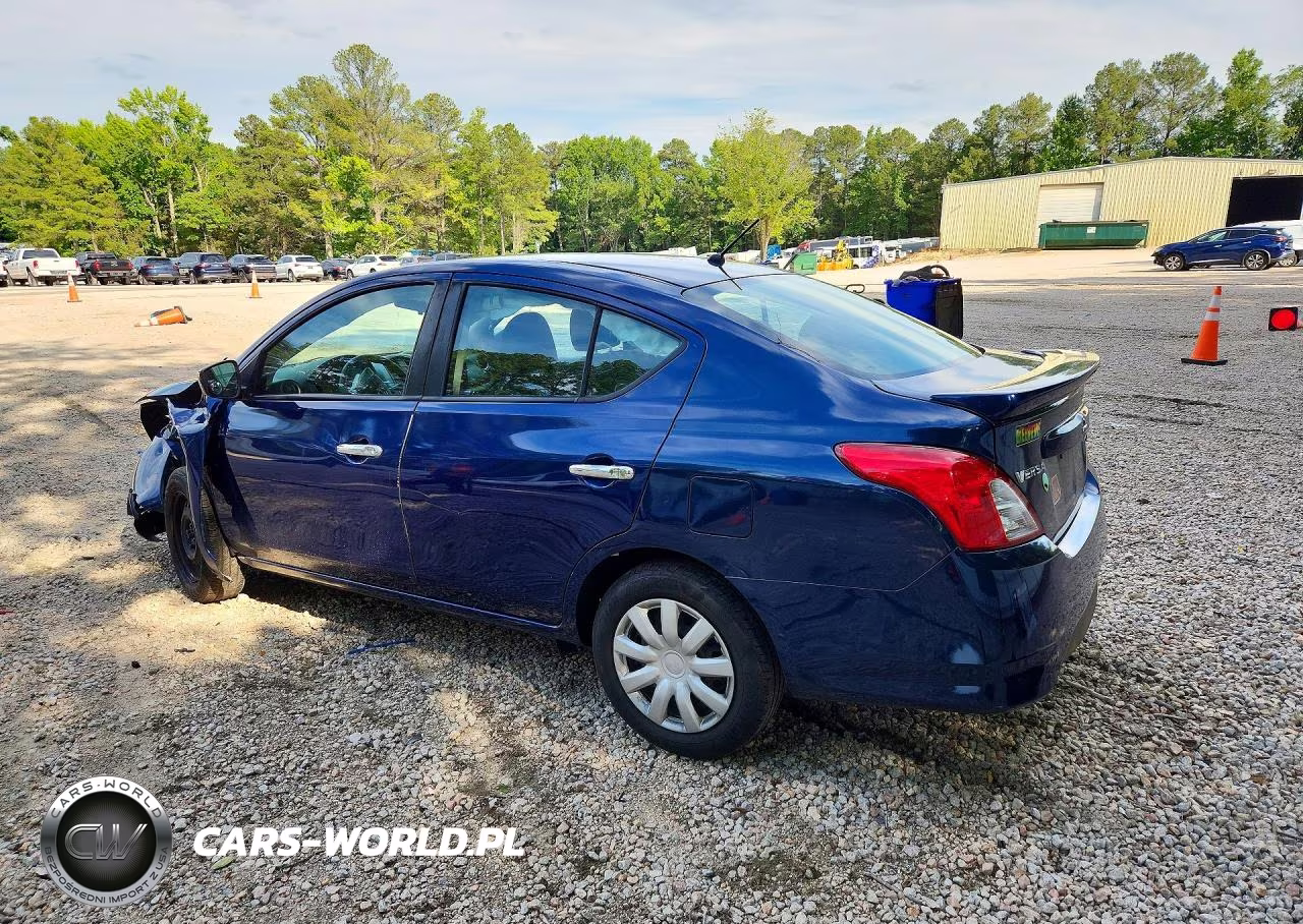 2019 Nissan Versa Sv VIN:3N1CN7AP1KL841398 - 2
