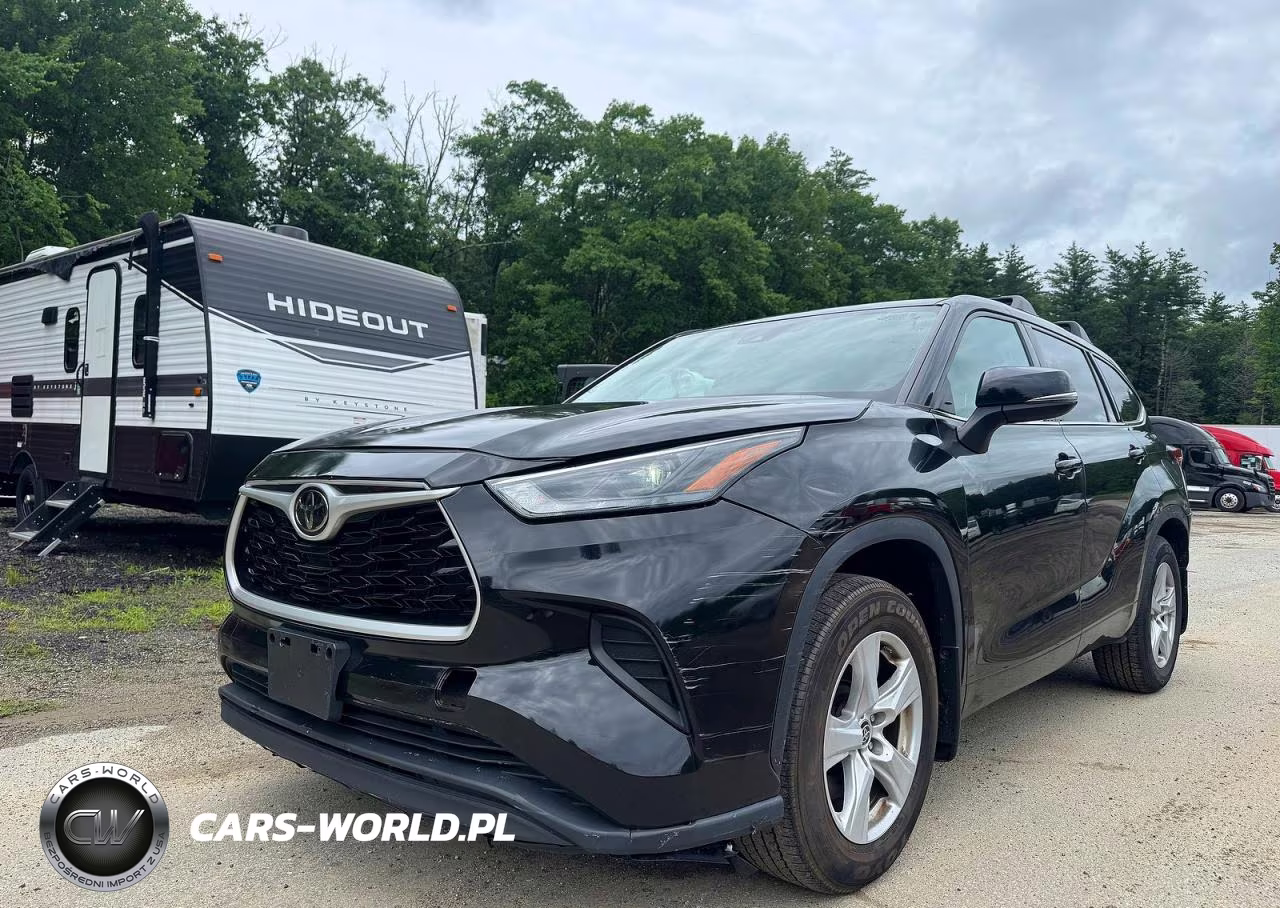 2022 Toyota Highlander L VIN:5TDCZRBHXNS580095 - 2