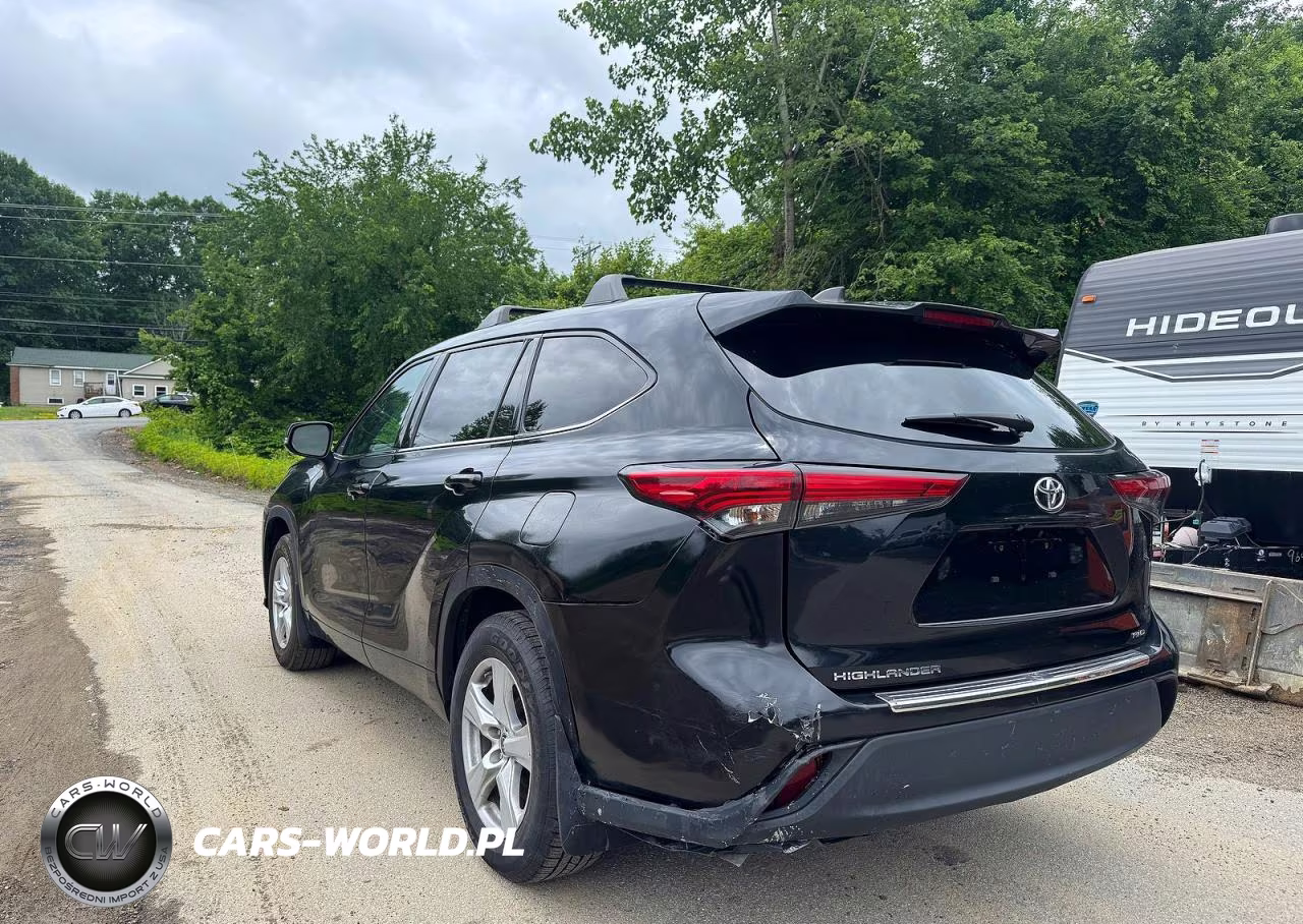 2022 Toyota Highlander L VIN:5TDCZRBHXNS580095 - 3