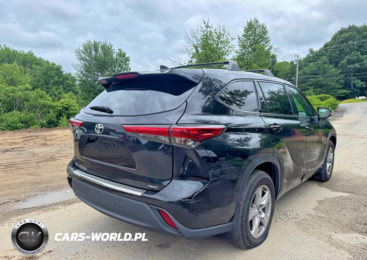 2022 Toyota Highlander L VIN:5TDCZRBHXNS580095 - 4