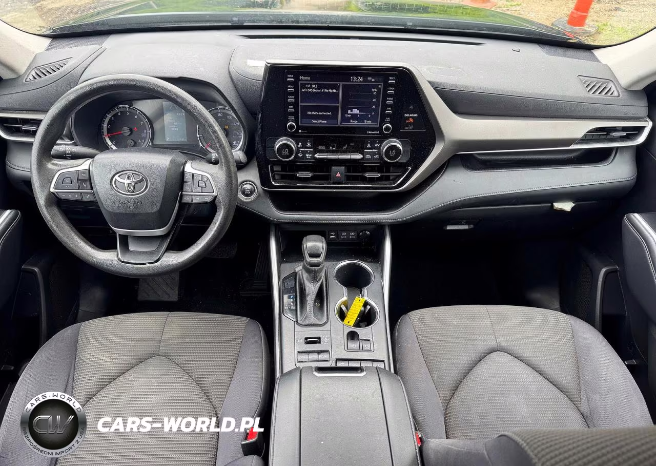 2022 Toyota Highlander L VIN:5TDCZRBHXNS580095 - 9