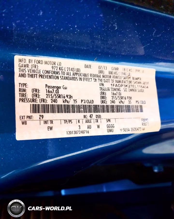 2014 Ford Focus Se VIN:1FADP3K27EL116434 - 13