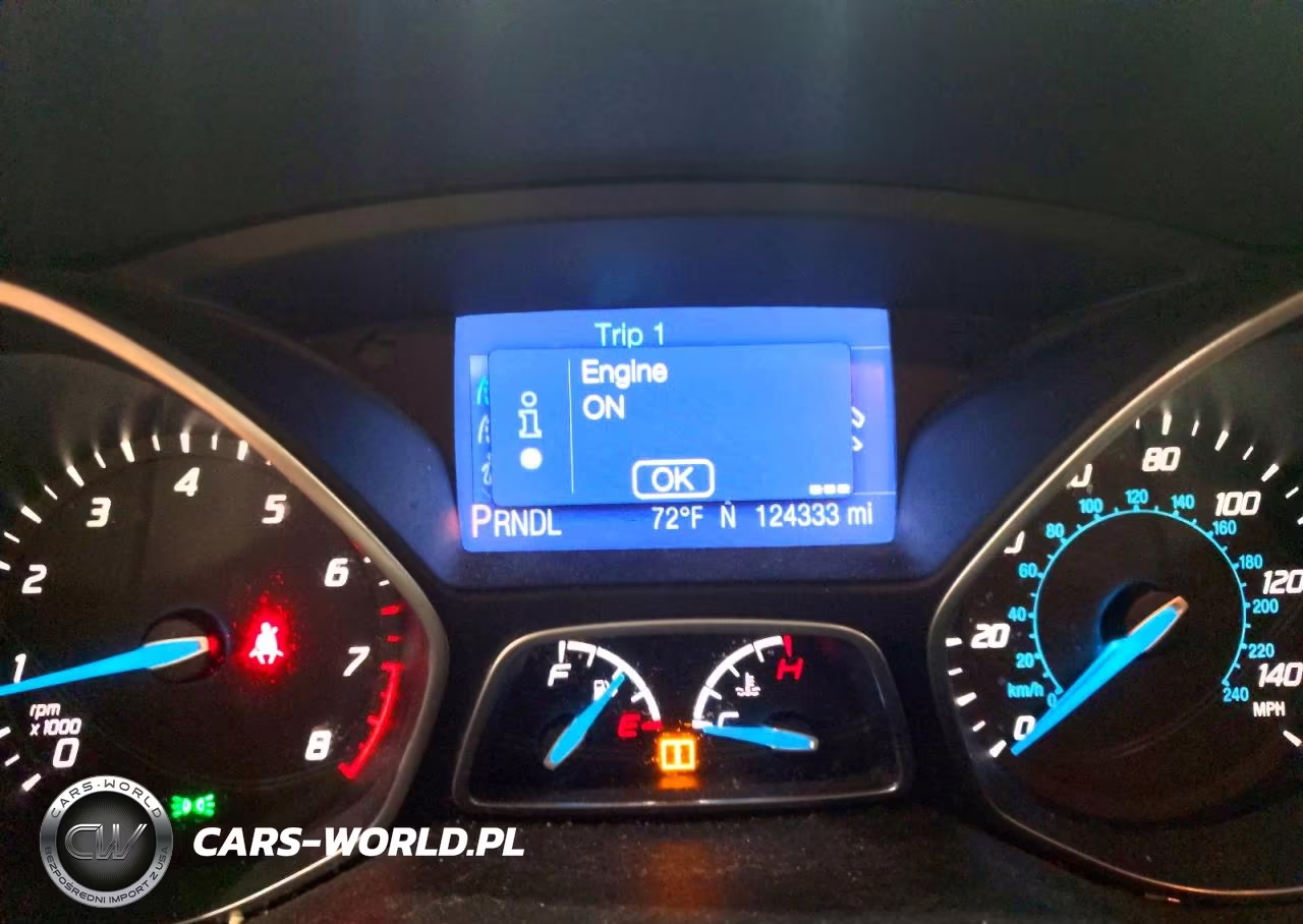 2014 Ford Focus Se VIN:1FADP3K27EL116434 - 9