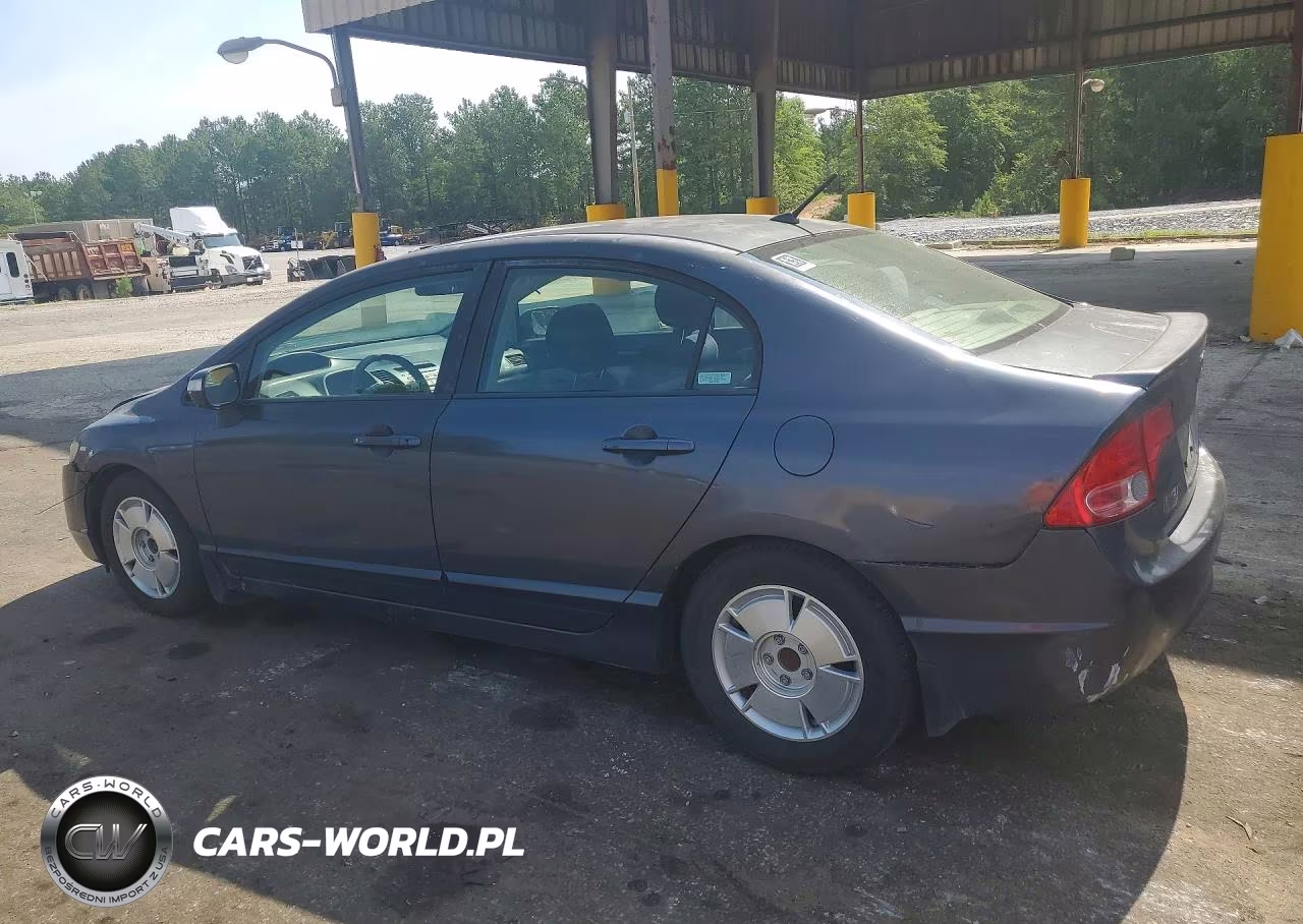 2008 Honda Civic Hybrid VIN:JHMFA36228S017611 - 2