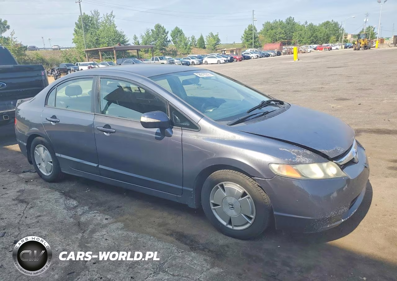 2008 Honda Civic Hybrid VIN:JHMFA36228S017611 - 4