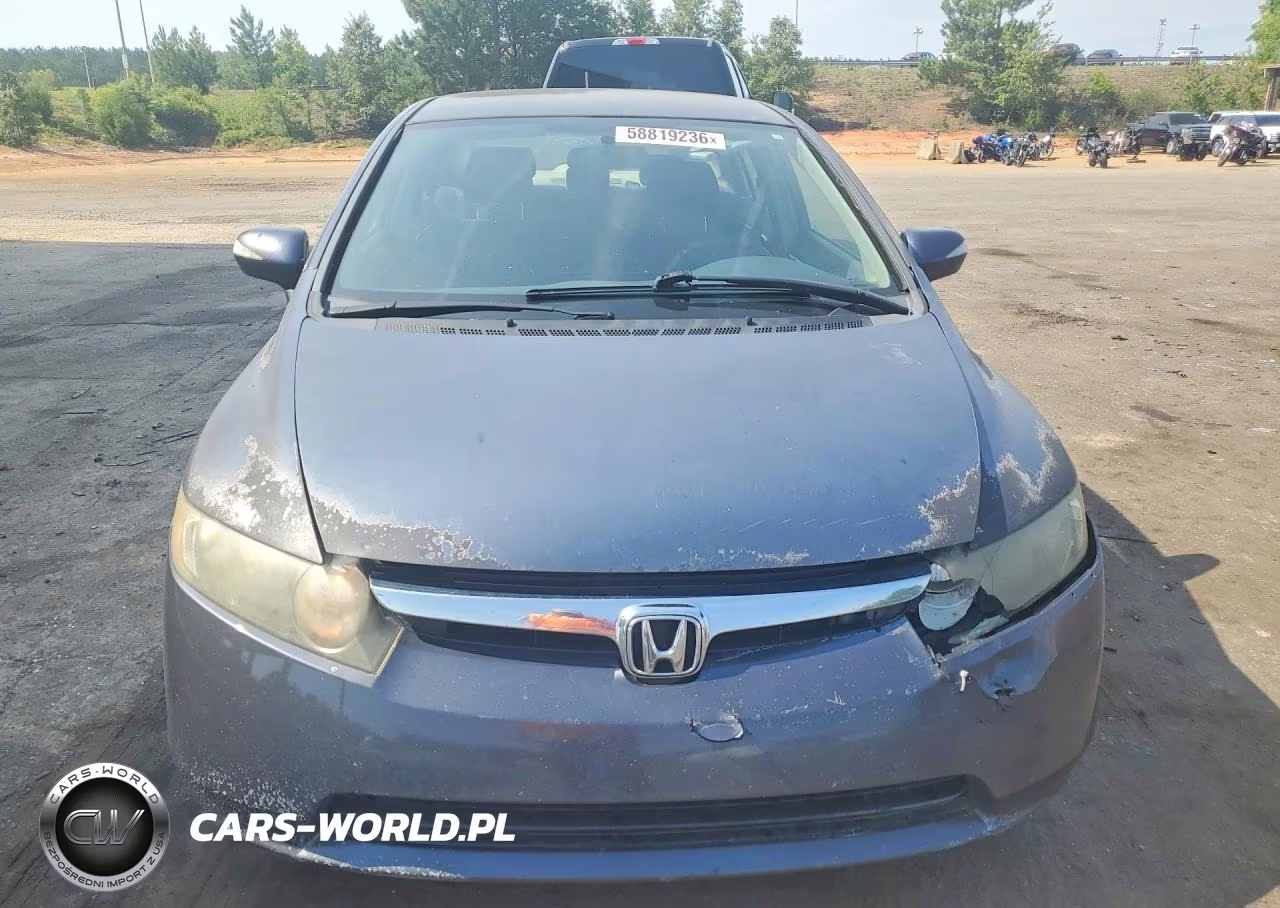 2008 Honda Civic Hybrid VIN:JHMFA36228S017611 - 5