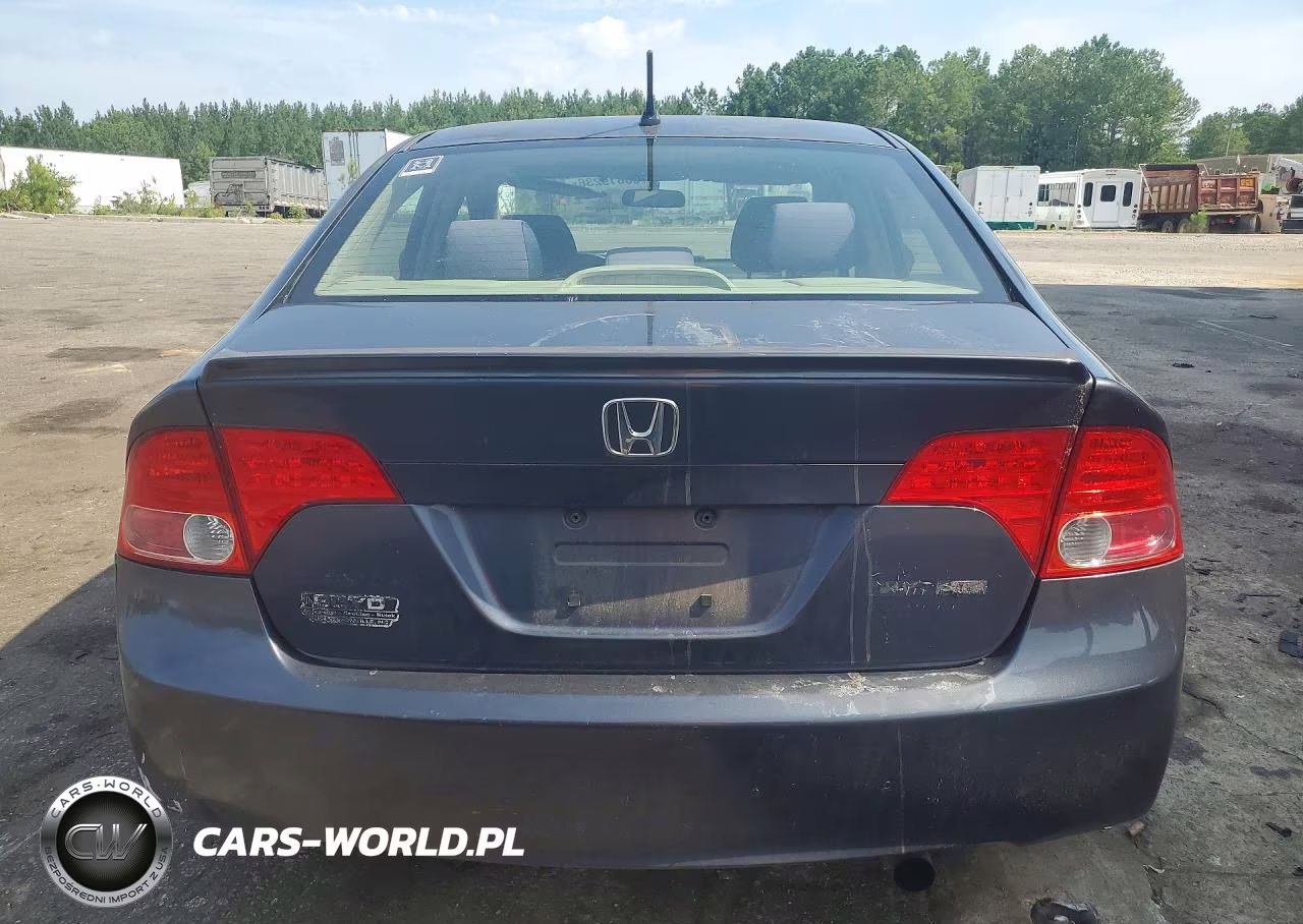 2008 Honda Civic Hybrid VIN:JHMFA36228S017611 - 6