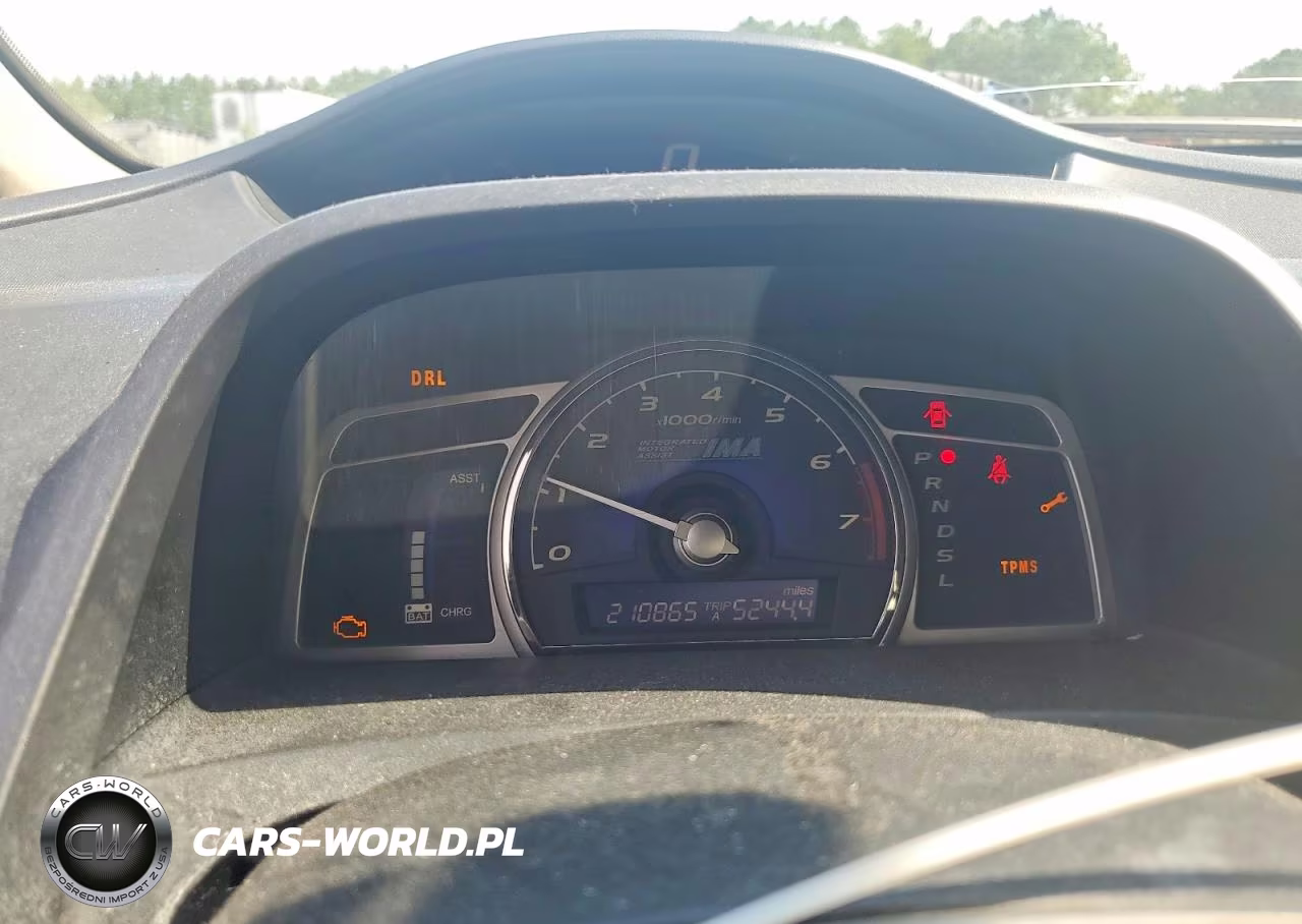 2008 Honda Civic Hybrid VIN:JHMFA36228S017611 - 9