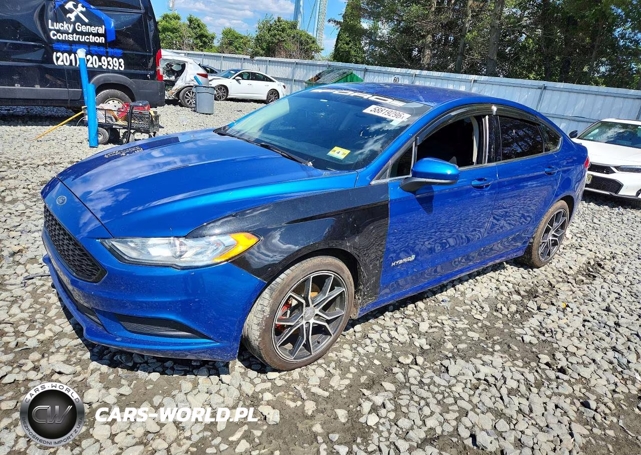 2017 Ford Fusion Se Hybrid – zdjęcie 1 z 12