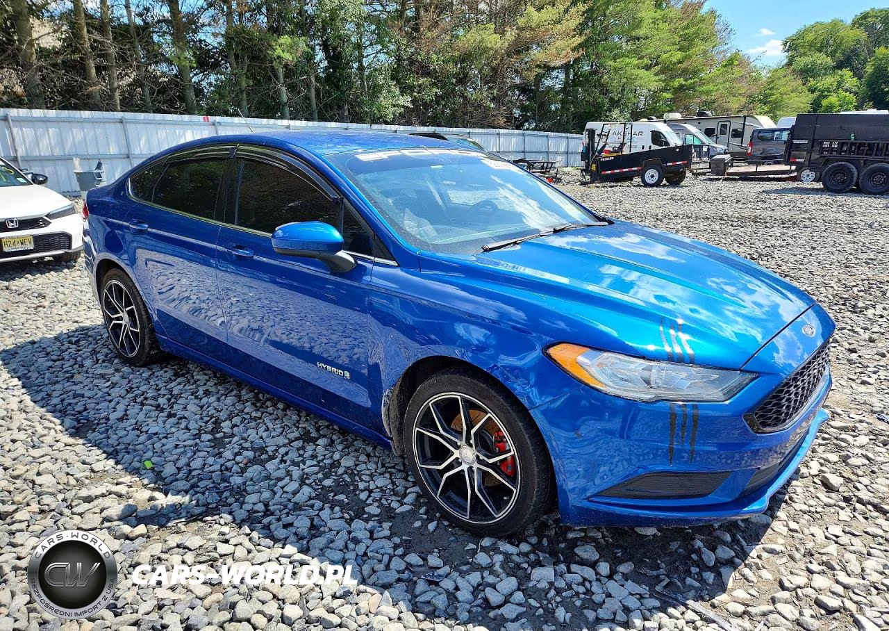 2017 Ford Fusion Se Hybrid VIN:3FA6P0LU9HR356453 - 4