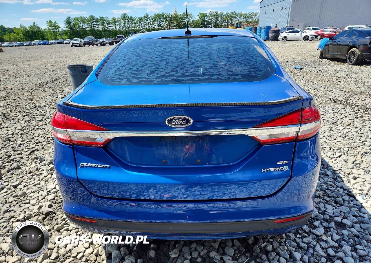 2017 Ford Fusion Se Hybrid VIN:3FA6P0LU9HR356453 - 6