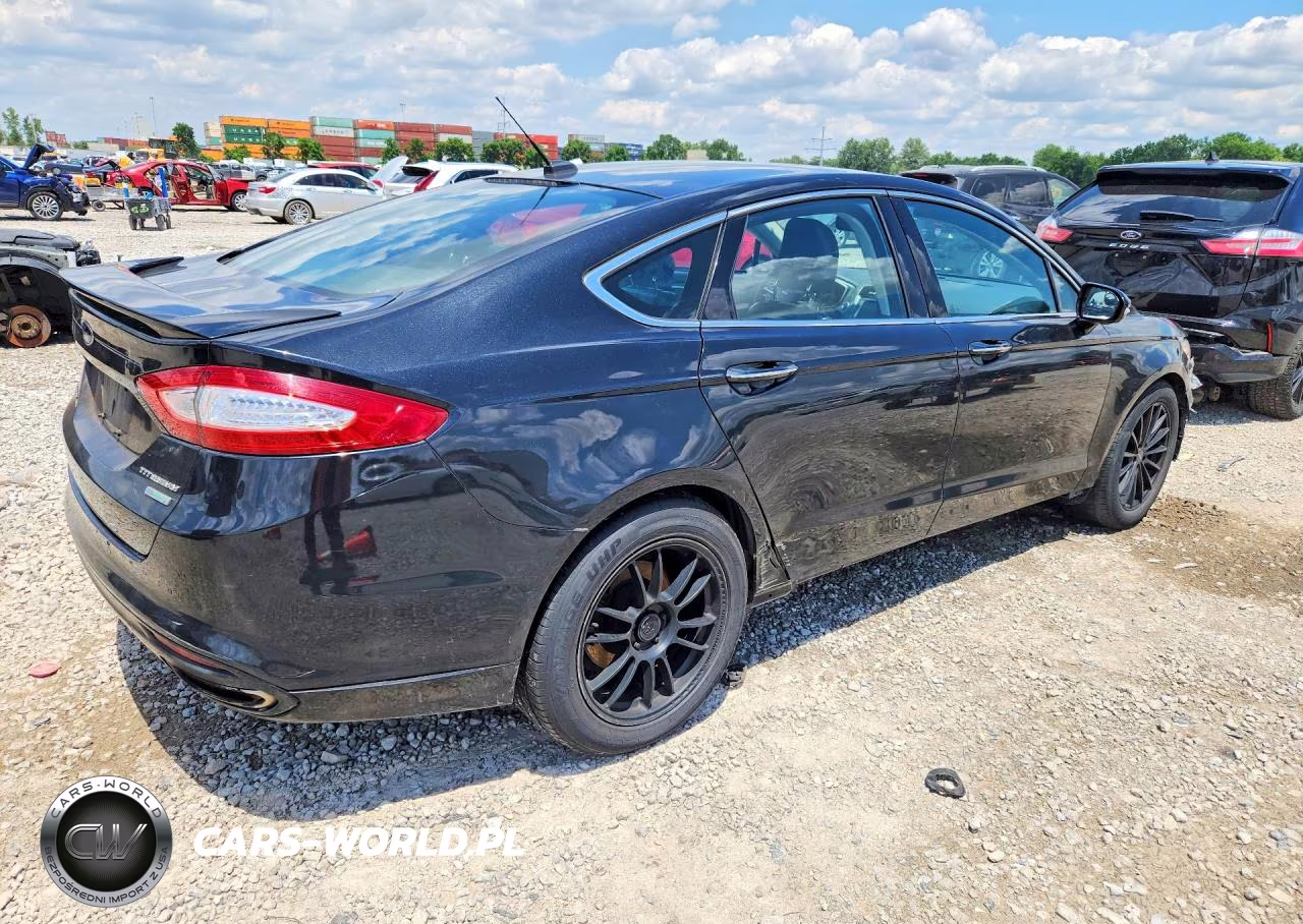 2014 Ford Fusion Titanium VIN:3FA6P0K95ER173060 - 3