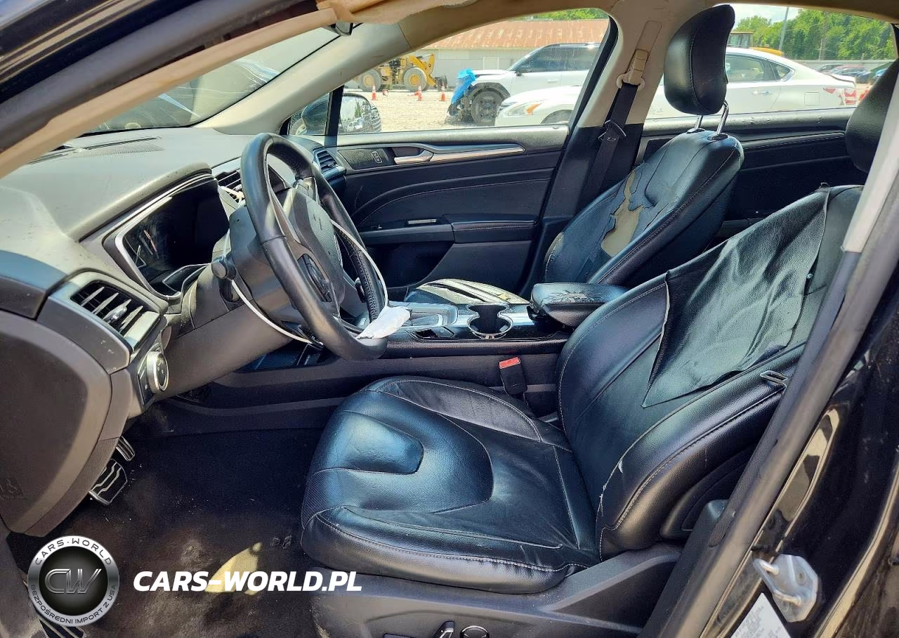 2014 Ford Fusion Titanium VIN:3FA6P0K95ER173060 - 7