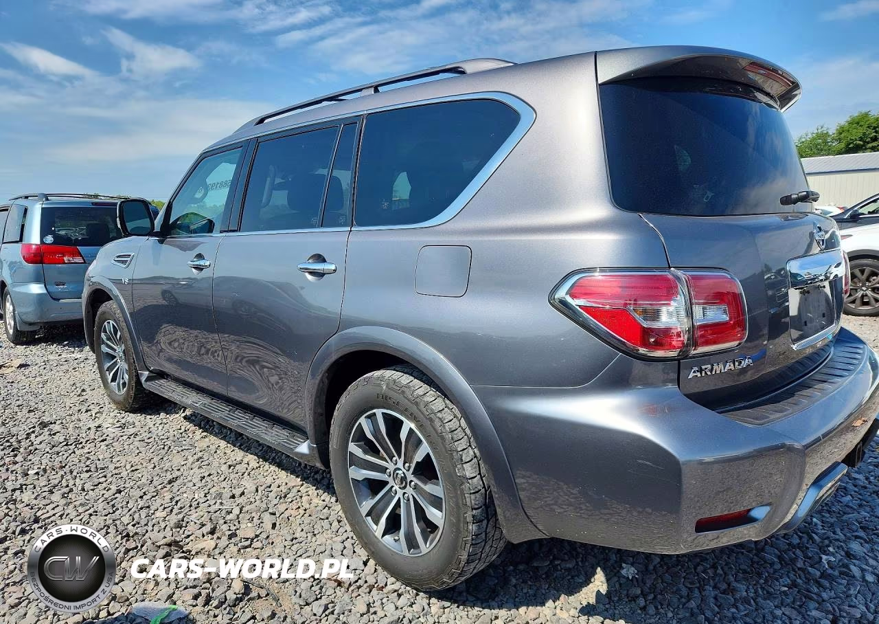 2019 Nissan Armada Sl VIN:JN8AY2NCXKX509572 - 2