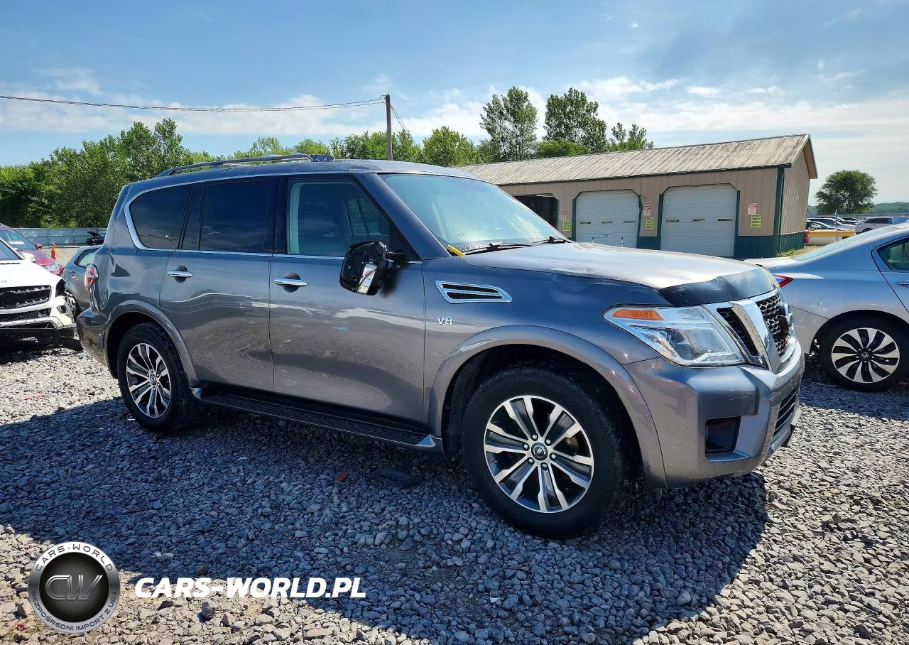 2019 Nissan Armada Sl VIN:JN8AY2NCXKX509572 - 4