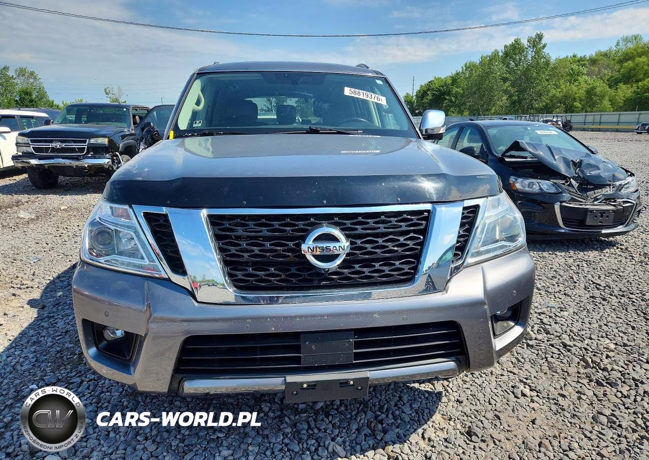 2019 Nissan Armada Sl VIN:JN8AY2NCXKX509572 - 5
