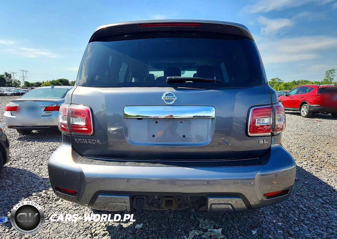 2019 Nissan Armada Sl VIN:JN8AY2NCXKX509572 - 6