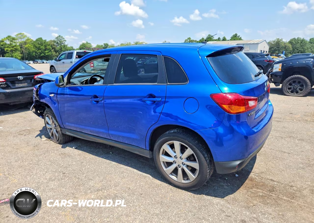 2015 Mitsubishi Outlander Sport Es VIN:4A4AP3AU9FE004376 - 2