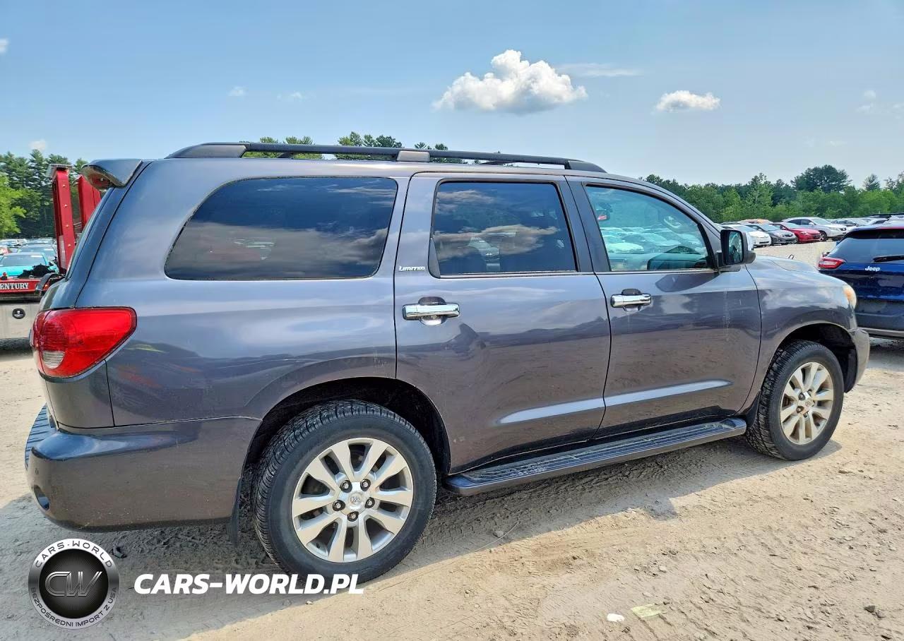2012 Toyota Sequoia Limited VIN:5TDJY5G17CS069147 - 3