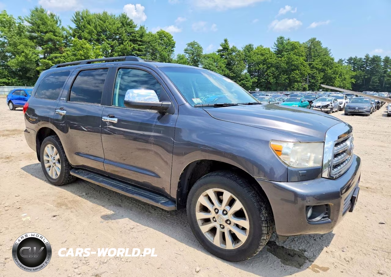 2012 Toyota Sequoia Limited VIN:5TDJY5G17CS069147 - 4