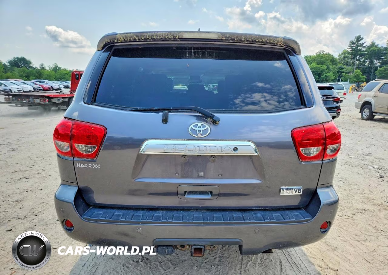 2012 Toyota Sequoia Limited VIN:5TDJY5G17CS069147 - 6