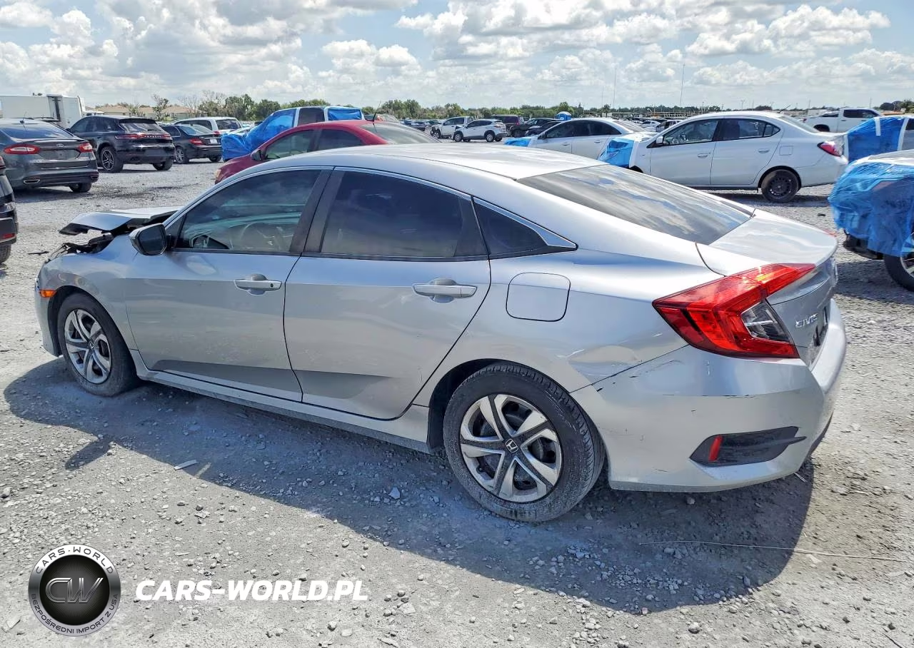 2017 Honda Civic Lx VIN:19XFC2F50HE063408 - 2