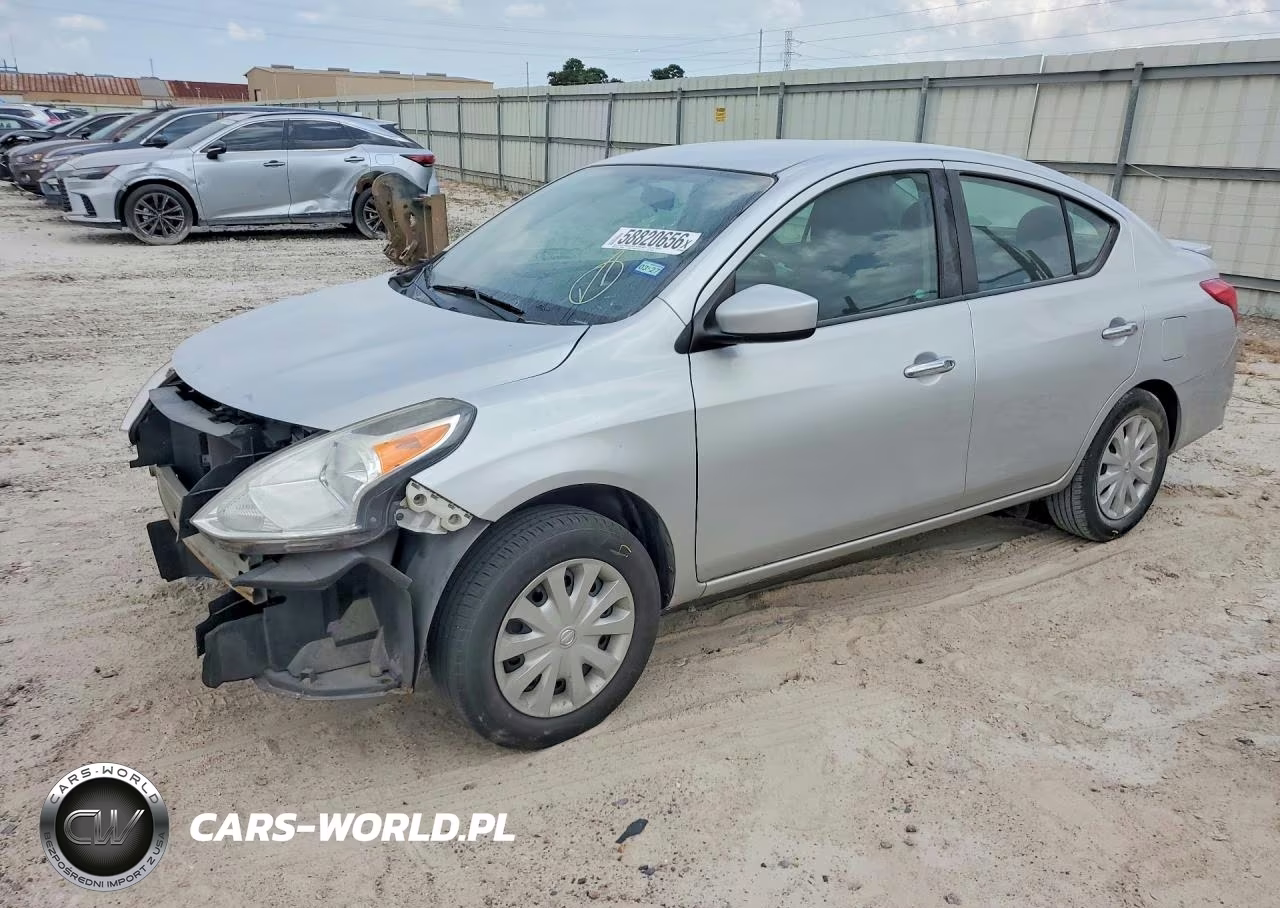 2016 Nissan Versa 1.6 Sv VIN:3N1CN7AP6GL874744 - 1