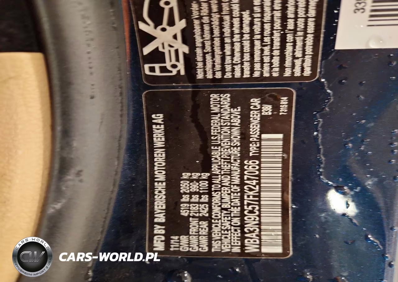 2015 BMW 428 Xi VIN:WBA3N9C57FK247066 - 12