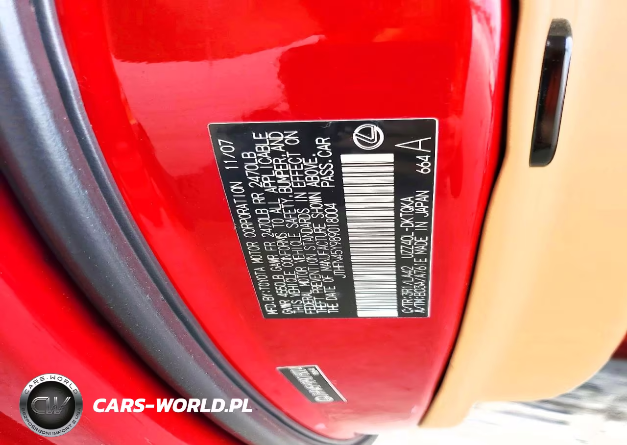 2008 Lexus Sc 430 VIN:JTHFN45Y989018004 - 12