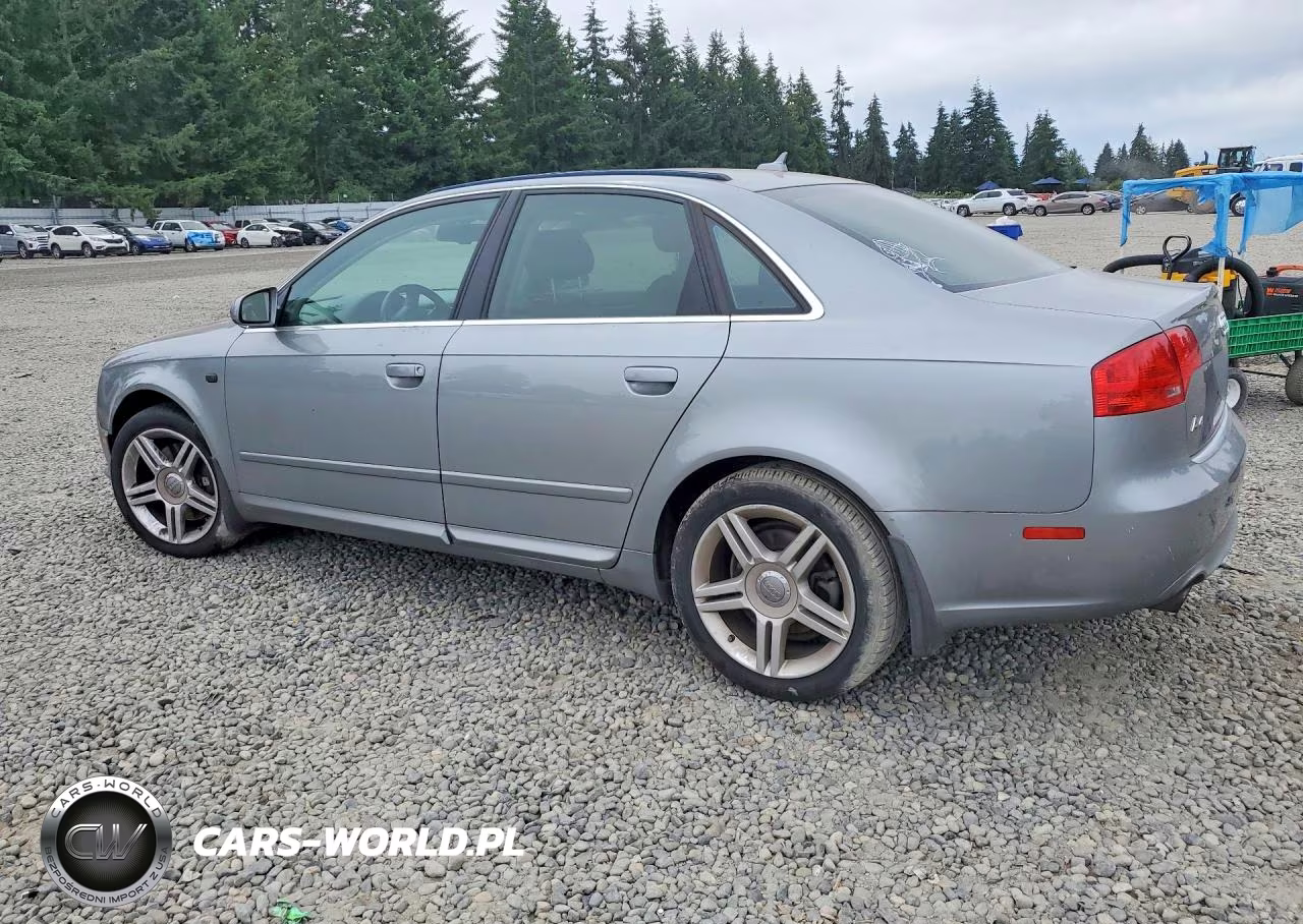 2008 Audi A4 2.0T Quattro VIN:WAUDF78E98A001255 - 2