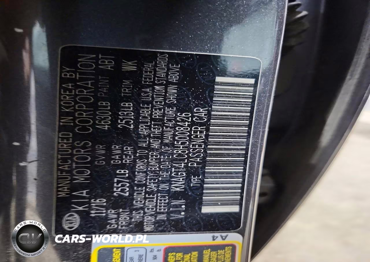 2017 Kia Optima Hybrid VIN:KNAGT4LC8H5008426 - 12