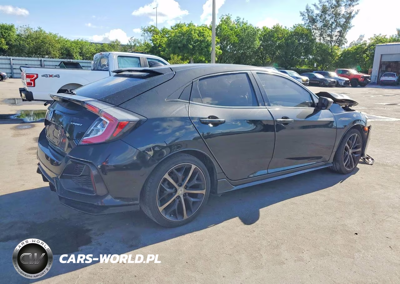 2020 Honda Civic Sport VIN:SHHFK7H40LU203978 - 3