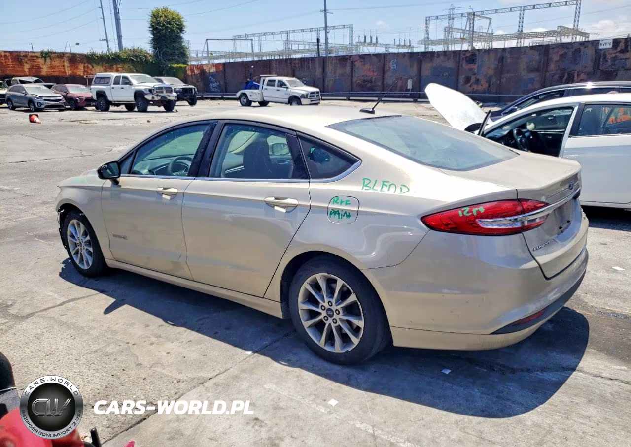 2017 Ford Fusion Se Hybrid VIN:3FA6P0LU8HR351289 - 2